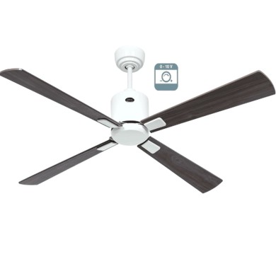 Ventilateur plafond Eco Neo III 132cm Blanc Noyer et Cerisier 0-10 Volts CASAFAN 9432121