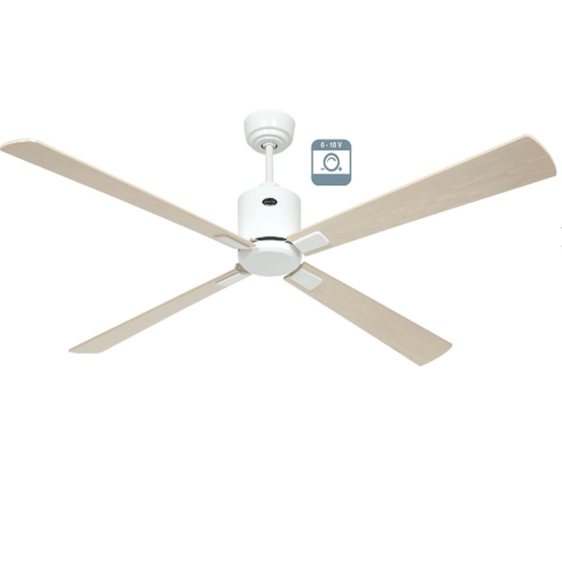 Ventilateur plafond Eco Neo III 152cm Blanc Érable et hêtre 0-10 Volts CASAFAN 9433231