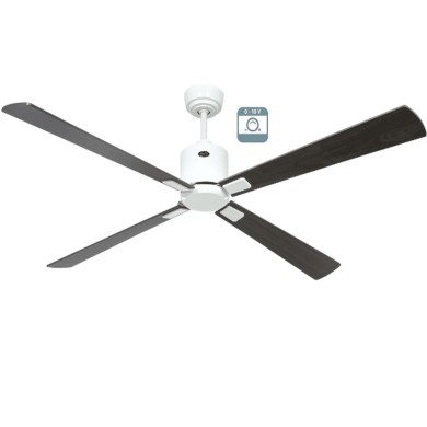 Ventilateur plafond Eco Neo III 152cm Blanc Noyer et Cerisier 0-10 Volts CASAFAN 9433131