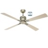 Ventilateur plafond Eco Neo III 132cm Laiton antique Érable et hêtre 0-10 Volts CASAFAN 9442221