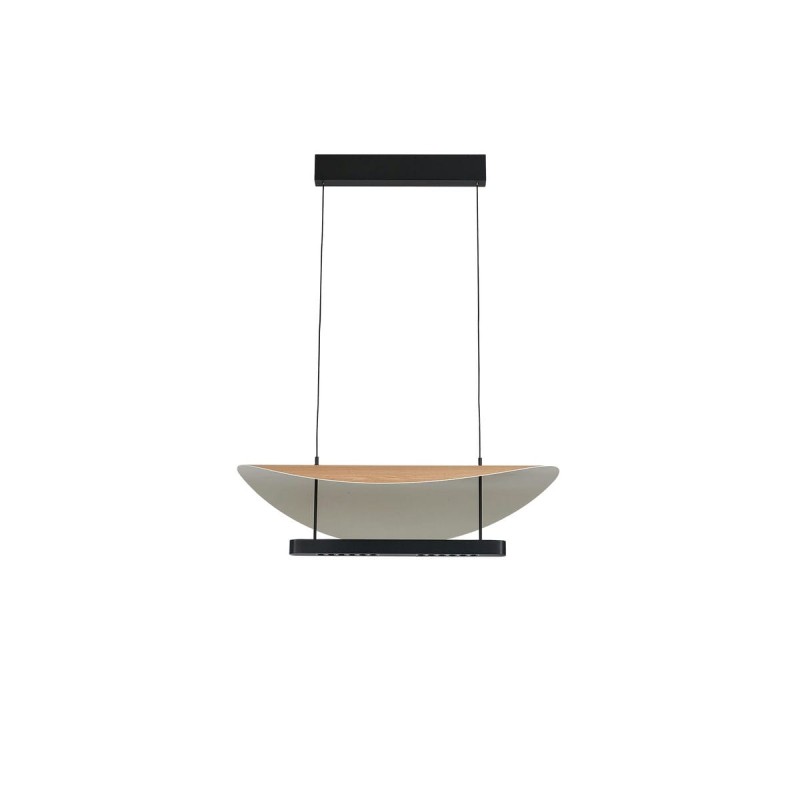 Suspension ABISAL CCT 40W LED Noir Hêtre Bas S MANTRA 9693