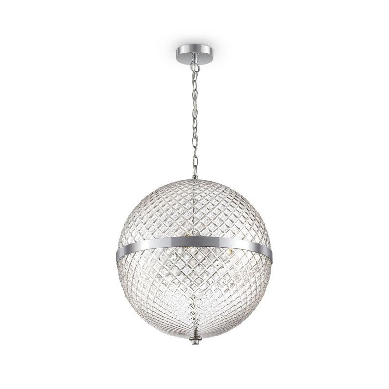 Suspension Yonkers Chrome Transparent 3xE14 40W MAYTONI P004PL-03CH