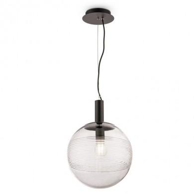 Suspension Perlas Noir Transparent 1xE27 60W D285 MAYTONI P061PL-01GR