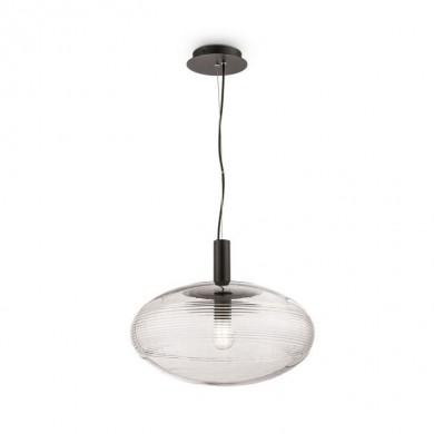 Suspension Perlas Noir Transparent 1xE27 60W D430 MAYTONI P062PL-01GR