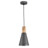 Suspension Bicones Gris 1x60W E27 MAYTONI P359-PL-140-C