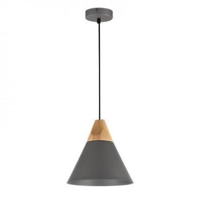 Suspension Bicones Noir 1x60W E27 Gris MAYTONI P359-PL-220-C