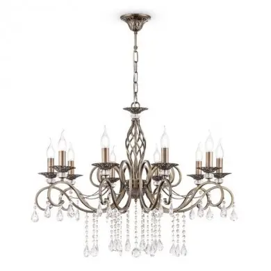 Lustre Grace Laiton 10x60W E14 MAY_RC247-PL-10-R RC247-PL-10-R Lustre Grace Laiton 10x60W E14 MAYTONI RC247-PL-10-R