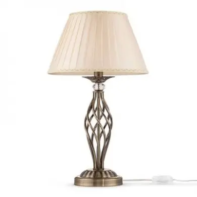 Lampe à poser Grace Laiton 1x40W E14 MAY_RC247-TL-01-R RC247-TL-01-R Lampe à poser Grace Laiton 1x40W E14 MAYTONI RC247-TL-01-R