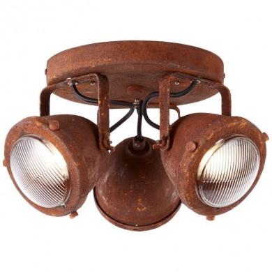 Plafonnier CARMEN 3x4W GU10 Rouille BRI_G55434_55 G55434/55 Plafonnier CARMEN 3x4W GU10 Rouille BRILLIANT G55434/55