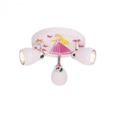 Plafonnier PRINCESS 3x3W GU10 ROSE BRI_G55934_17 G55934/17 Plafonnier PRINCESS 3x3W GU10 ROSE BRILLIANT G55934/17
