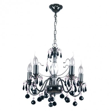 Lustre Style Baroque Classic Noir 5x60W MW_313010105 313010105 Lustre Style Baroque Classic Noir 5x60W MW-LIGHT 313010105