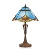 Lampe Art Deco Tiffany BLUZ 2xE27 D40 MYTIFFANY 161072+PBLM11