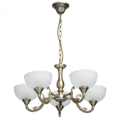 Lustre Classic Laiton 5x60W - 318011205 MW_318011205 318011205 Lustre Classic Laiton 5x60W - 318011205 MW-LIGHT 318011205