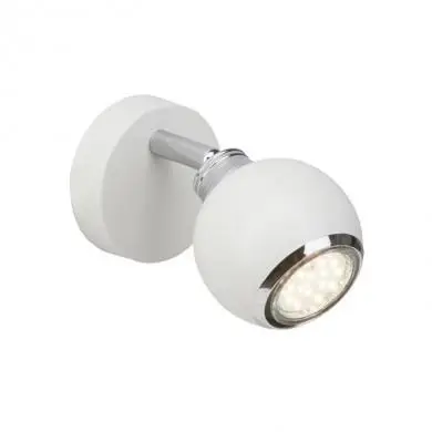 Applique Murale INA LED 1x3W GU10 BLANC CHROME BRILLIANT G77710/05
