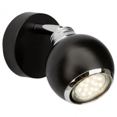 Applique murale INA  1x3W GU10 Noir-chrome BRILLIANT G77710/06