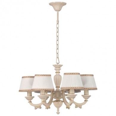 Lustre Classic Beige 6x60W - 450012506 MW_450012506 450012506 Lustre Classic Beige 6x60W - 450012506 MW-LIGHT 450012506