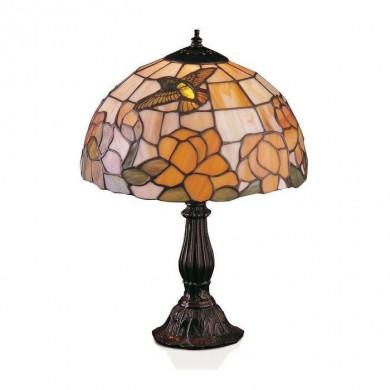 Lampe Art Deco Tiffany OISEAU 1xE14 D25 MYTIFFANY LP215