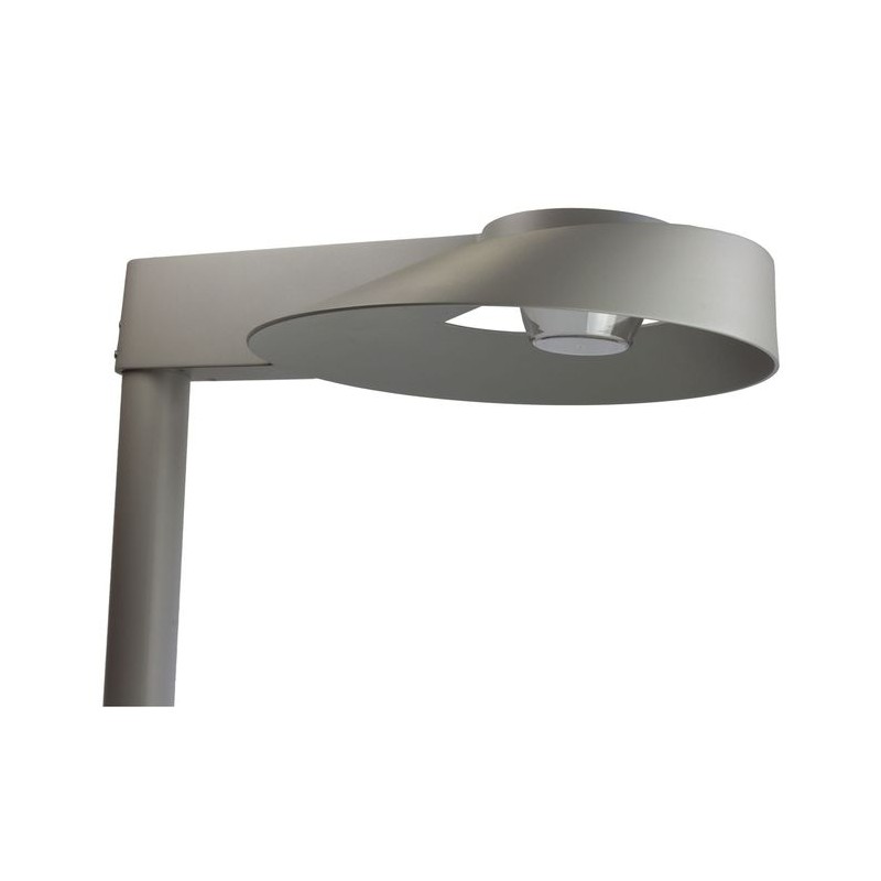 Tête de Lampadaire exterieur Gris aluminium SUNFJORD 31,5W  NORLYS 1508AL