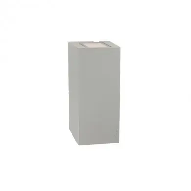 Applique Murale Gris aluminium LILLEHAMMER 2X3,7W 18,5cm-NOR_1580AL NORLYS 1580AL