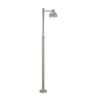 Lampadaire exterieur Gris aluminium KOSTER 18,8W NOR_1914AL 1914AL Lampadaire exterieur Gris aluminium KOSTER 18,8W NORLYS 1914AL
