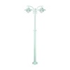 Lampadaire exterieur GALVANISE OSLO 2X57W Max 238cm NORLYS 242GA