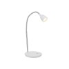 Lampe de bureau ANTHONY 1x2 4W LED intégrée ACIER BLANC BRILLIANT G92935/05