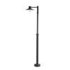 Lampadaire exterieur Noir LUND 57W Max NORLYS 274SV