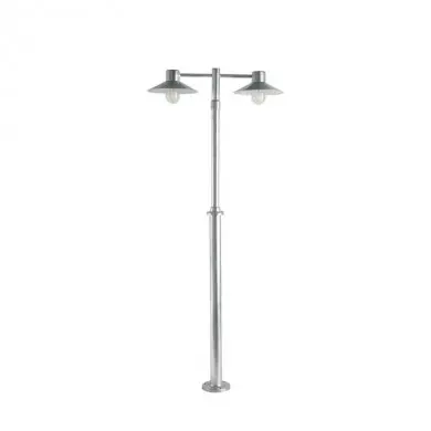 Lampadaire exterieur Galvanisé LUND 2X57W Max NOR_275GA 275GA Lampadaire exterieur Galvanisé LUND 2X57W Max NORLYS 275GA