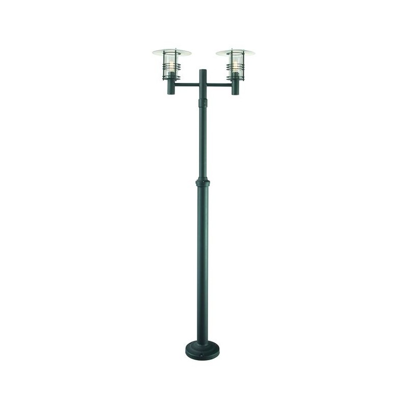 Lampadaire exterieur NOIR STOCKHOLM 2X46W Max 245cm NOR_282SV 282SV Lampadaire exterieur NOIR STOCKHOLM 2X46W Max 245cm NORLYS 282SV