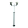 Lampadaire exterieur NOIR STOCKHOLM 2X70W Max 252cm NORLYS 283SV