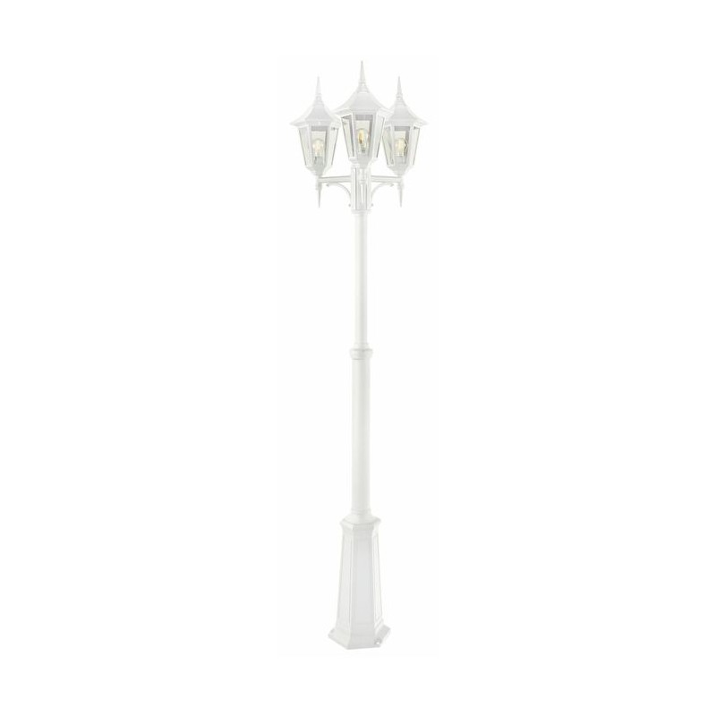 Candelabre exterieur Blanc MODENA 3x70W Max NORLYS 303VI