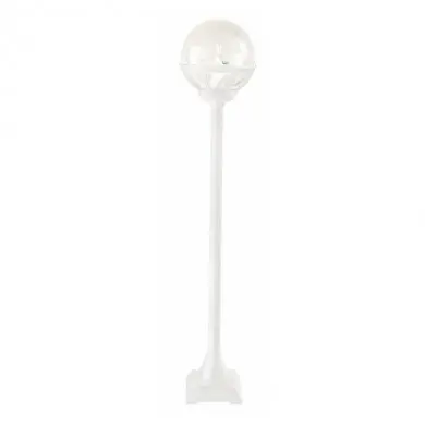 Borne Blanc BOLOGNA 46W Max 116cm NOR_314VI 314VI Borne Blanc BOLOGNA 46W Max 116cm NORLYS 314VI