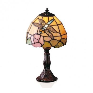 Lampe Art Deco Tiffany LIBELLULE 1xE14 D15 MYTIFFANY LP361