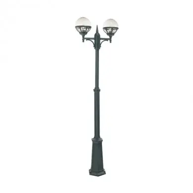 Lampadaire exterieur NOIR BOLOGNA 2x46W Max 254cm NOR_362SV 362SV Lampadaire exterieur NOIR BOLOGNA 2x46W Max 254cm NORLYS 362SV