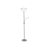 Lampadaire avec liseuse DEMIAN 1x18W LED intégrée ACIER CHROME BRILLIANT G93033/77