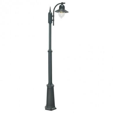 Lampadaire exterieur Noir COMO 57W Max NORLYS 371SV