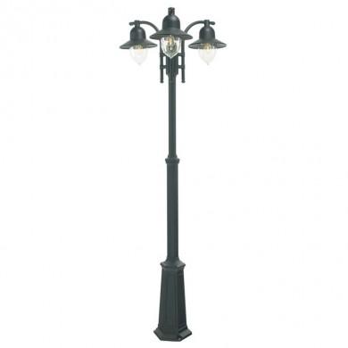 Candelabre exterieur Noir COMO 3x57W Max NORLYS 373SV