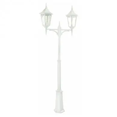 Lampadaire exterieur Blanc MODENA 2x70W Max 292cm NOR_382VI 382VI Lampadaire exterieur Blanc MODENA 2x70W Max 292cm NORLYS 382VI