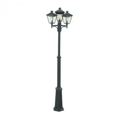 Lampadaire exterieur Noir LONDON 3x70W Max NOR_483SV 483SV Lampadaire exterieur Noir LONDON 3x70W Max NORLYS 483SV