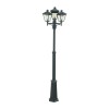 Lampadaire exterieur Noir LONDON 3x70W Max NORLYS 483SV