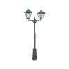 Lampadaire Candelabre Noir LONDON 2x70W Max 279cm NORLYS 492SV