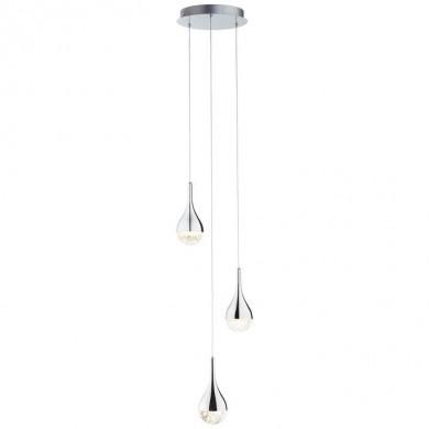 Suspension FRIZZANTE 3x5W Led Chrome BRILLIANT G93423/15