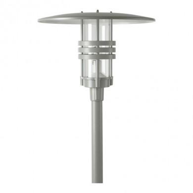 Tête de Lampadaire exterieur Gris aluminium VISBY 70W Max NORLYS 561AL