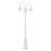 Lampadaire exterieur Blanc FIRENZE 2x57W Max NORLYS 820VI