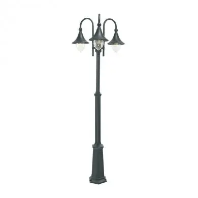 Lampadaire Candelabre Noir FIRENZE 3x57W Max NORLYS 830SV