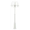 Lampadaire exterieur Blanc FIRENZE 3x57W Max NORLYS 830VI