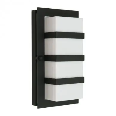 Applique Murale NOIR BODEN 46W Max 31cm Opale NORLYS 860SV