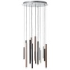 Suspension CEMBALO 16x4W Led Marron BRILLIANT G93730/20