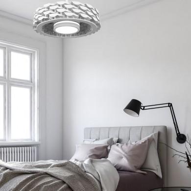 Ventilateur Plafond Sans Pale NESS 54cm Blanc SUL_1000771 1000771 Ventilateur Plafond Sans Pale NESS 54cm Blanc BOUTICA DESIGN 1000771