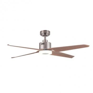Ventilateur Plafond NERHEA 132cm Chromé Pin SUL_72049 72049 Ventilateur Plafond NERHEA 132cm Chromé Pin BOUTICA DESIGN 72049
